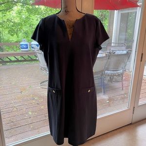 Lilly Pulitzer Navy Stretch Shift